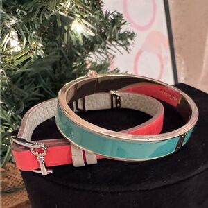 Bright Teal and Coral Bracelets by Stella And Dot